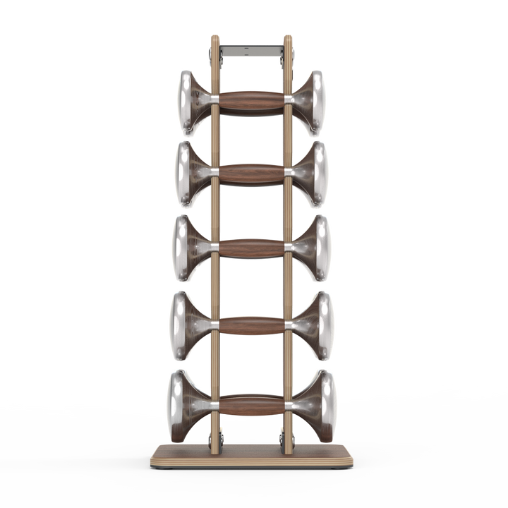 מעמד משקולות מעץ (1-3 ק״ג)