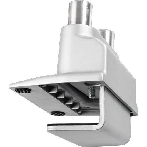 Chicago Dual Monitor Arm - Silver
